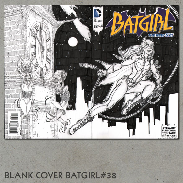 BLANK COVER BATGIRL#38